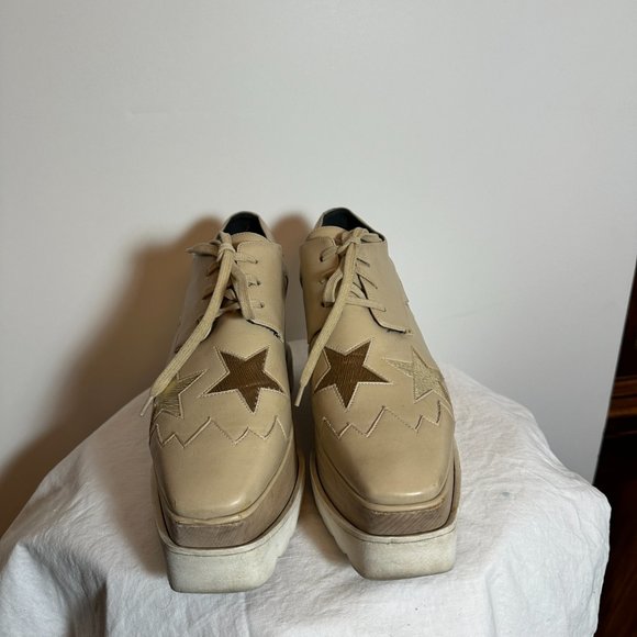 Stella McCartney elyse platforms in beige / nude - Picture 3 of 7